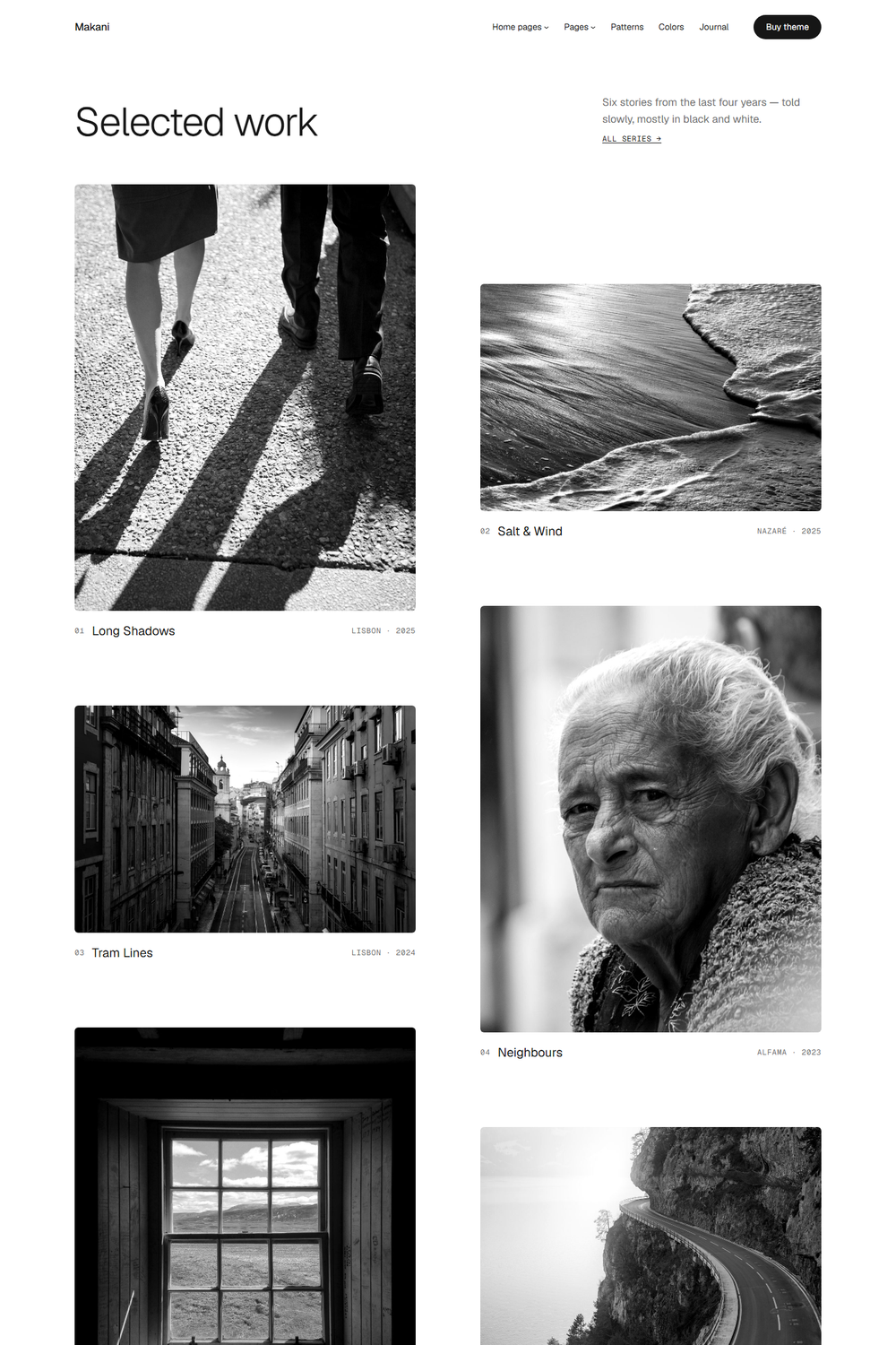Makani Pro Work page