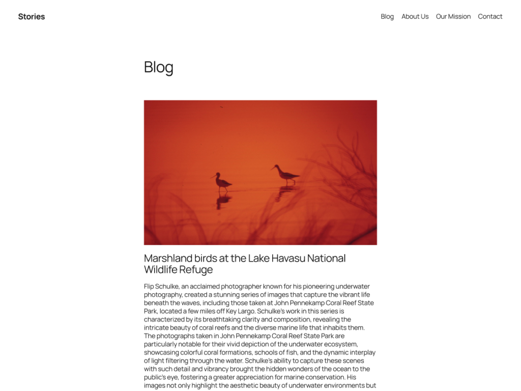 Twenty Twenty-Five, das Standard-Theme von WordPress, Blog-Layout
